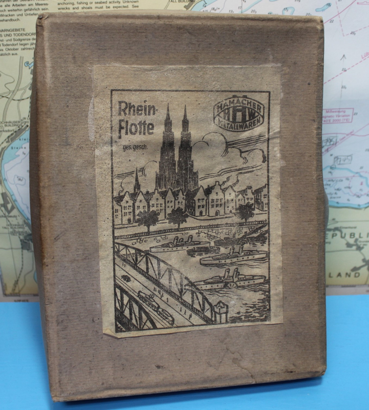 Rheinflotte (1 Set) zwischen 1880 und 1920 Hamacher Metallwaren